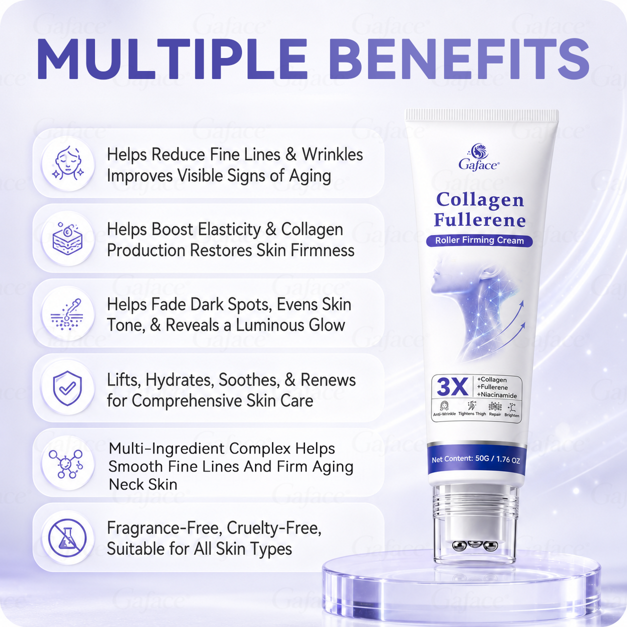 ✨👍𝐆𝐚𝐟𝐚𝐜𝐞® 𝐂𝐨𝐥𝐥𝐚𝐠𝐞𝐧 & 𝐅𝐮𝐥𝐥𝐞𝐫𝐞𝐧𝐞 𝐑𝐨𝐥𝐥𝐞𝐫 𝐅𝐢𝐫𝐦𝐢𝐧𝐠 𝐂𝐫𝐞𝐚𝐦