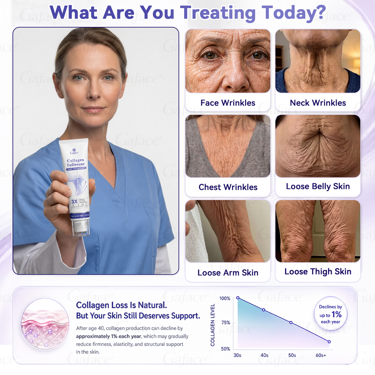 ✨👍𝐆𝐚𝐟𝐚𝐜𝐞® 𝐂𝐨𝐥𝐥𝐚𝐠𝐞𝐧 & 𝐅𝐮𝐥𝐥𝐞𝐫𝐞𝐧𝐞 𝐑𝐨𝐥𝐥𝐞𝐫 𝐅𝐢𝐫𝐦𝐢𝐧𝐠 𝐂𝐫𝐞𝐚𝐦