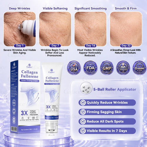 ✨👍𝐆𝐚𝐟𝐚𝐜𝐞® 𝐂𝐨𝐥𝐥𝐚𝐠𝐞𝐧 & 𝐅𝐮𝐥𝐥𝐞𝐫𝐞𝐧𝐞 𝐑𝐨𝐥𝐥𝐞𝐫 𝐅𝐢𝐫𝐦𝐢𝐧𝐠 𝐂𝐫𝐞𝐚𝐦
