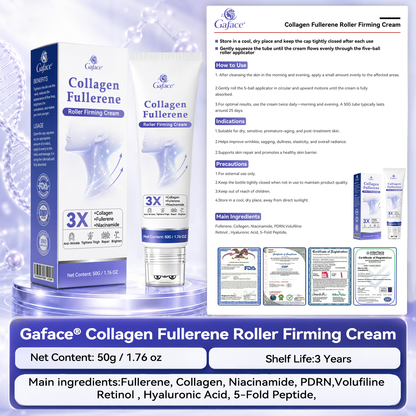 ✨👍𝐆𝐚𝐟𝐚𝐜𝐞® 𝐂𝐨𝐥𝐥𝐚𝐠𝐞𝐧 & 𝐅𝐮𝐥𝐥𝐞𝐫𝐞𝐧𝐞 𝐑𝐨𝐥𝐥𝐞𝐫 𝐅𝐢𝐫𝐦𝐢𝐧𝐠 𝐂𝐫𝐞𝐚𝐦