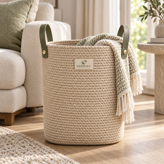 Melavora™ HavenWeave Storage Basket