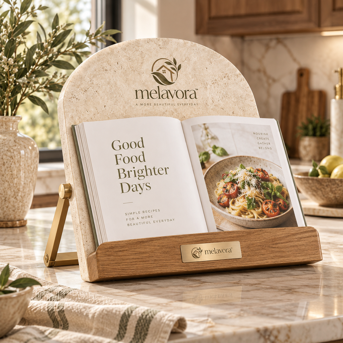 Melavora™ MaisonRest Cookbook Stand
