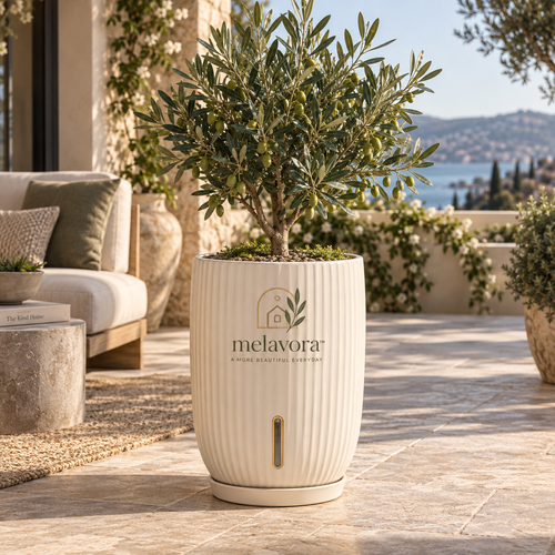 Melavora™ EverFlow Self-Watering Planter